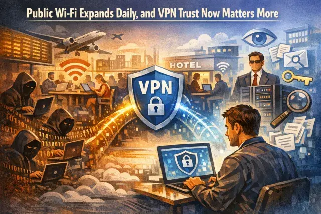 Public Wi-Fi Expands Daily, and VPN Trust Now Matters More